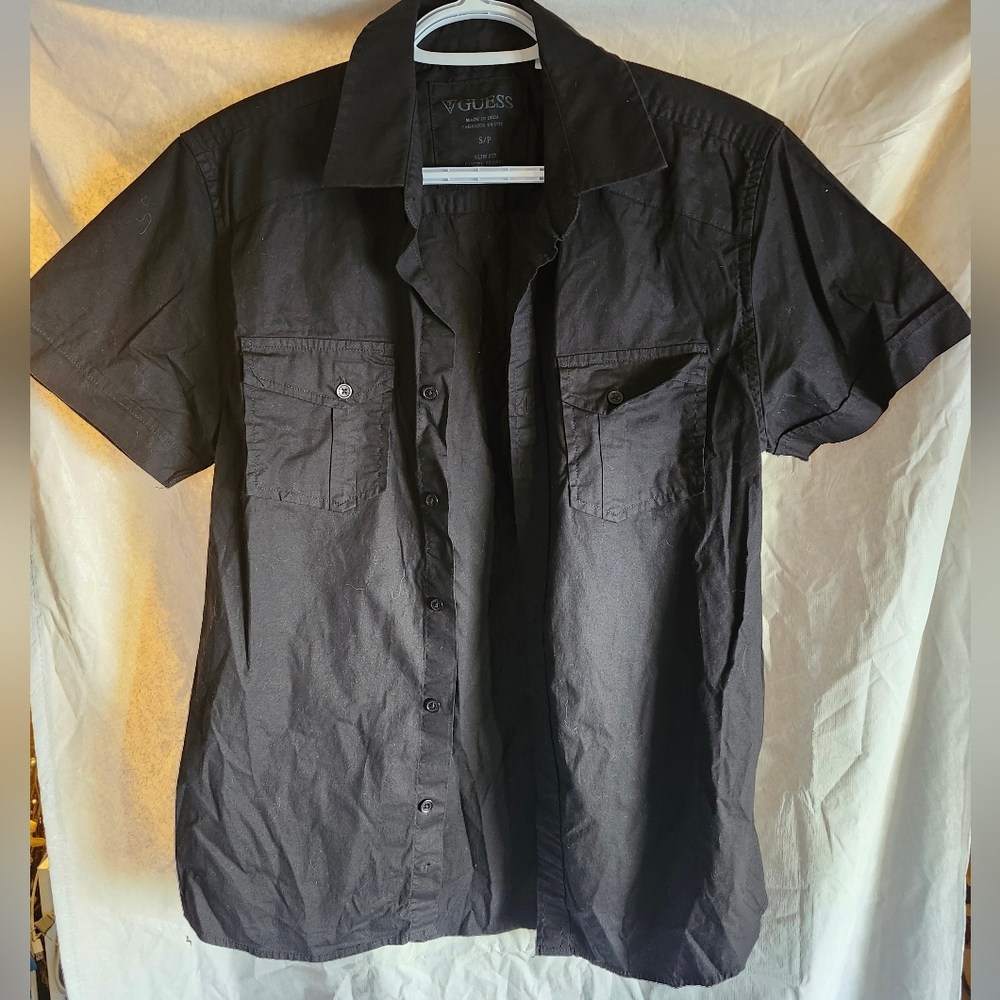 EUC Guess Button Down Blouse
